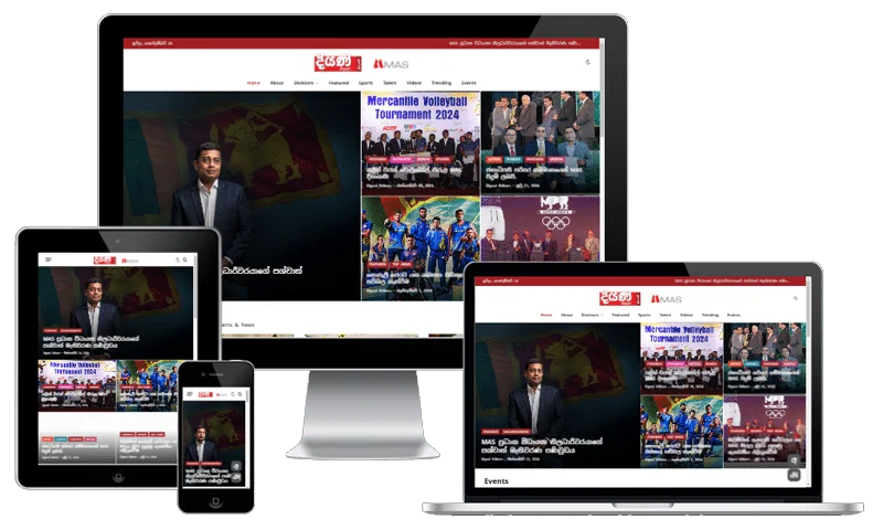 Diyani Online Magazine by MAS website screenshot